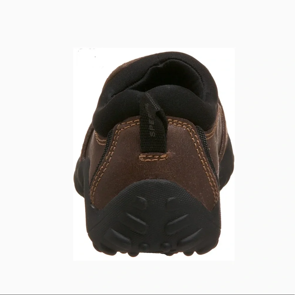 Sperry Toddler Brown Leather Port Loafer Size 8.5